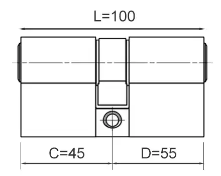 Wkładka Iseo F5 45x55