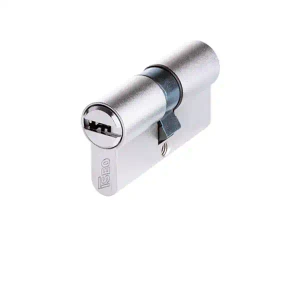 ISEO R700 systemowa (ujednolicona) wkładka bębenkowa dwustronna, niklowana matowa